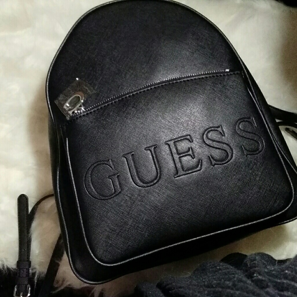 Guess faux leather mini backpack